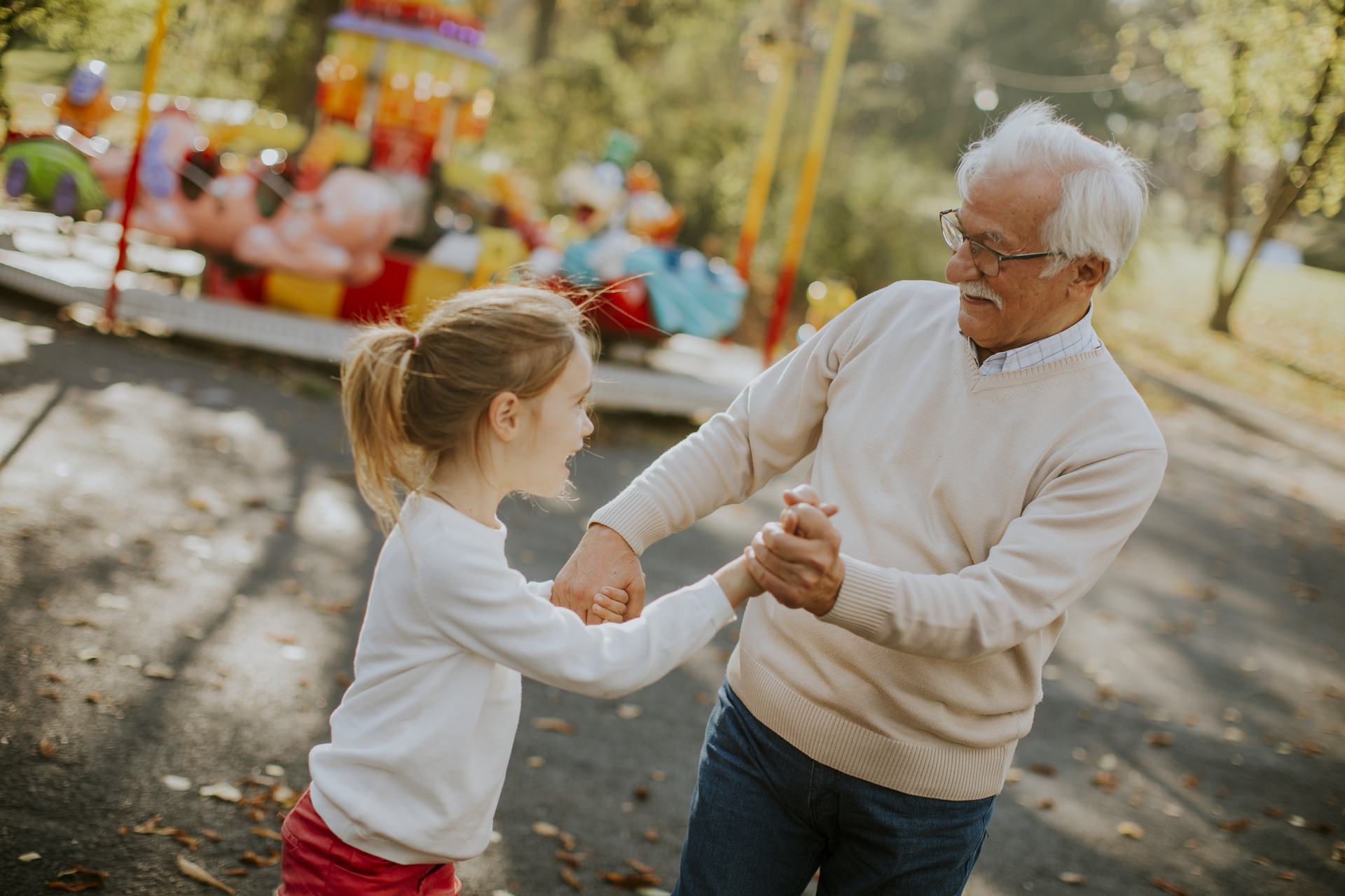 Active senior living with joy and vitality
